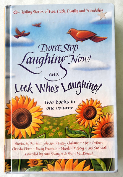 Don't Stop Laughing Now! and Look Who's Laughing! edited by Ann Spangler (Very Good, 2002, HC, 200 pages, Zondervan)