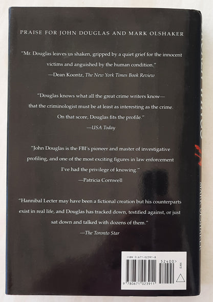 Broken Wings by John Douglas; Mark Olshaker (Very good, 1999, HC, 324 pages, Pocket Books)