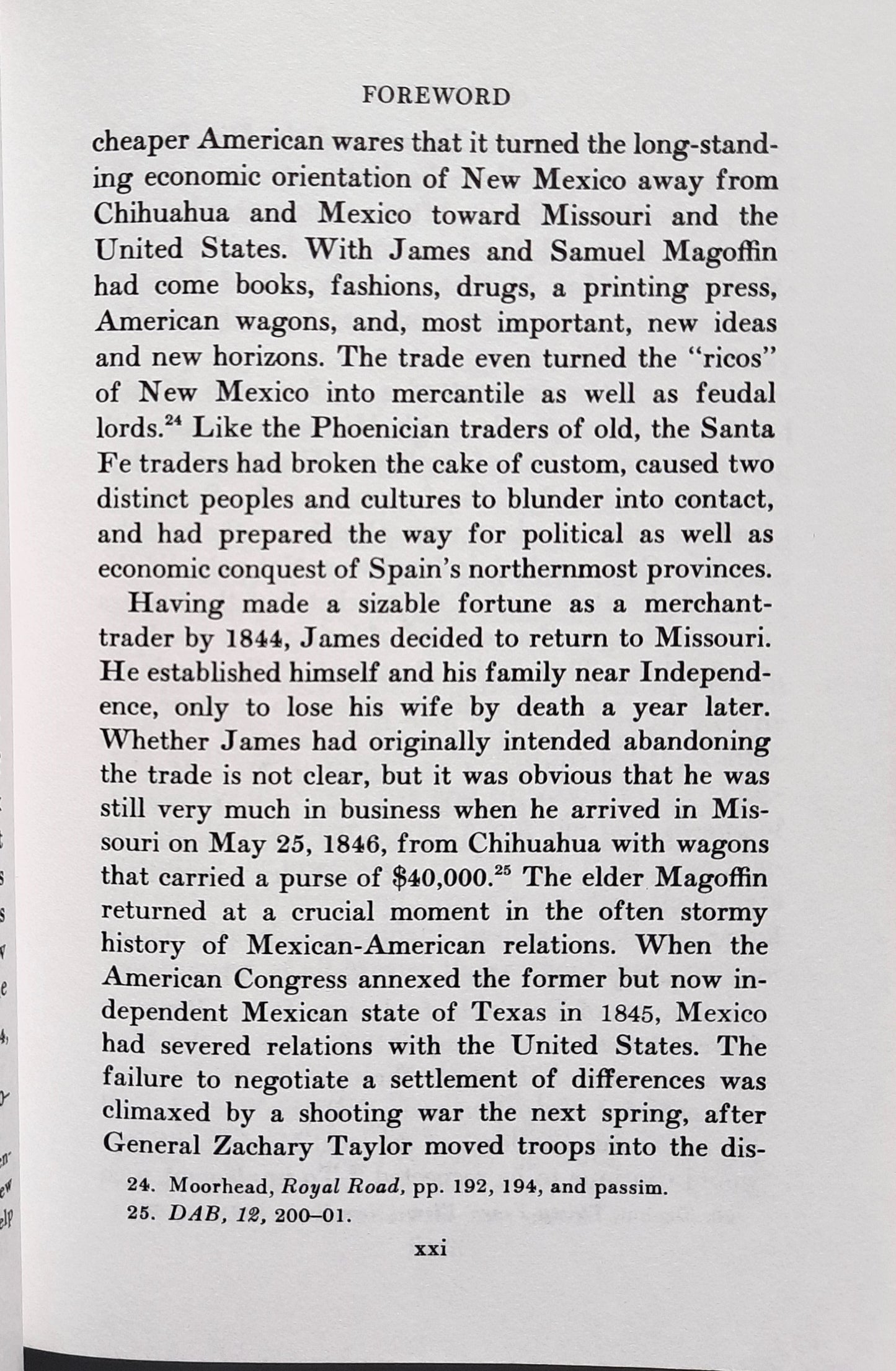 Down the Santa Fe Trail and Into Mexico: The Diary of Susan Shelby Magoffin, 1846-1847 edited by Stella M. Drumm (Good, 1962, Pbk, 294 pgs)