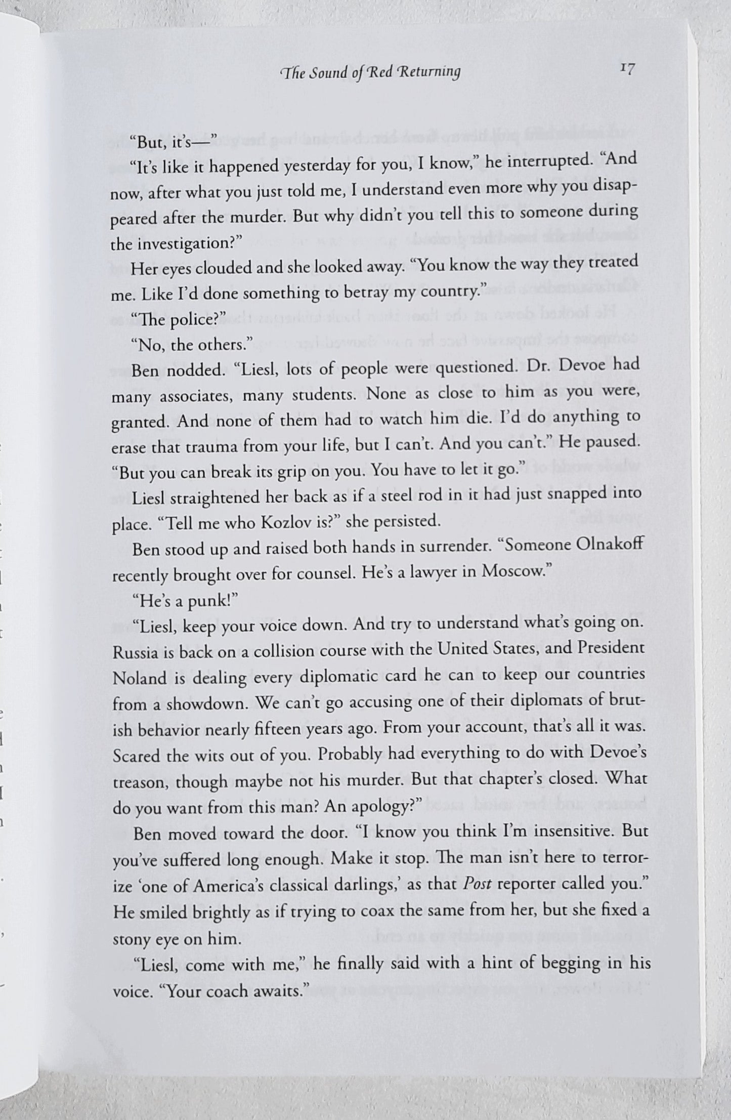 The Sound of Red Returning #1 by Sue Duffy (Red Returning series, New, 2012, Pbk, 288 pages, Kregel)
