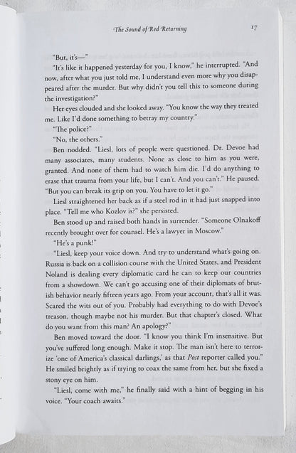 The Sound of Red Returning #1 by Sue Duffy (Red Returning series, New, 2012, Pbk, 288 pages, Kregel)