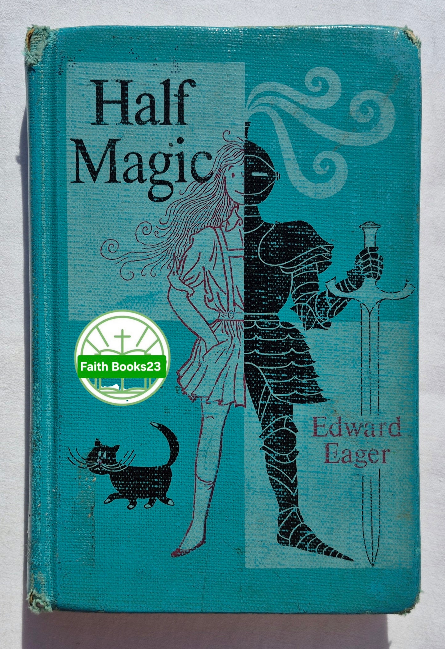 Half Magic von Edward Eager (Gut, 1954, Gebunden, 217 Seiten, Harcourt Brace Jovanovich)