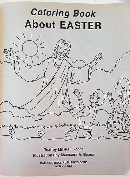 EASTER Coloring Book by Michael Goode (Saint Joseph Coloring Books, New, Pbk)