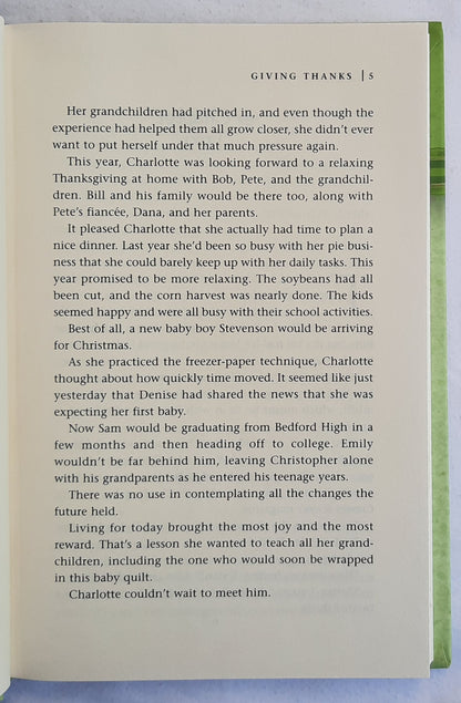 Giving Thanks by Kristin Eckhardt (Home to Heather Creek #15, Very good, 2009, HC, 246 pages, Guideposts)