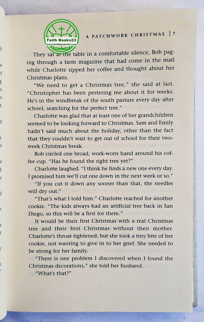 A Patchwork Christmas von Kristin Eckhardt (Home to Heather Creek #5, sehr gut, 2008, geb., 262 Seiten, Guideposts)