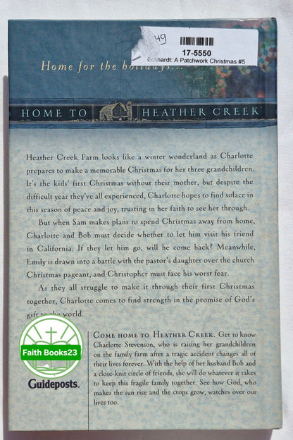 A Patchwork Christmas von Kristin Eckhardt (Home to Heather Creek #5, sehr gut, 2008, geb., 262 Seiten, Guideposts)