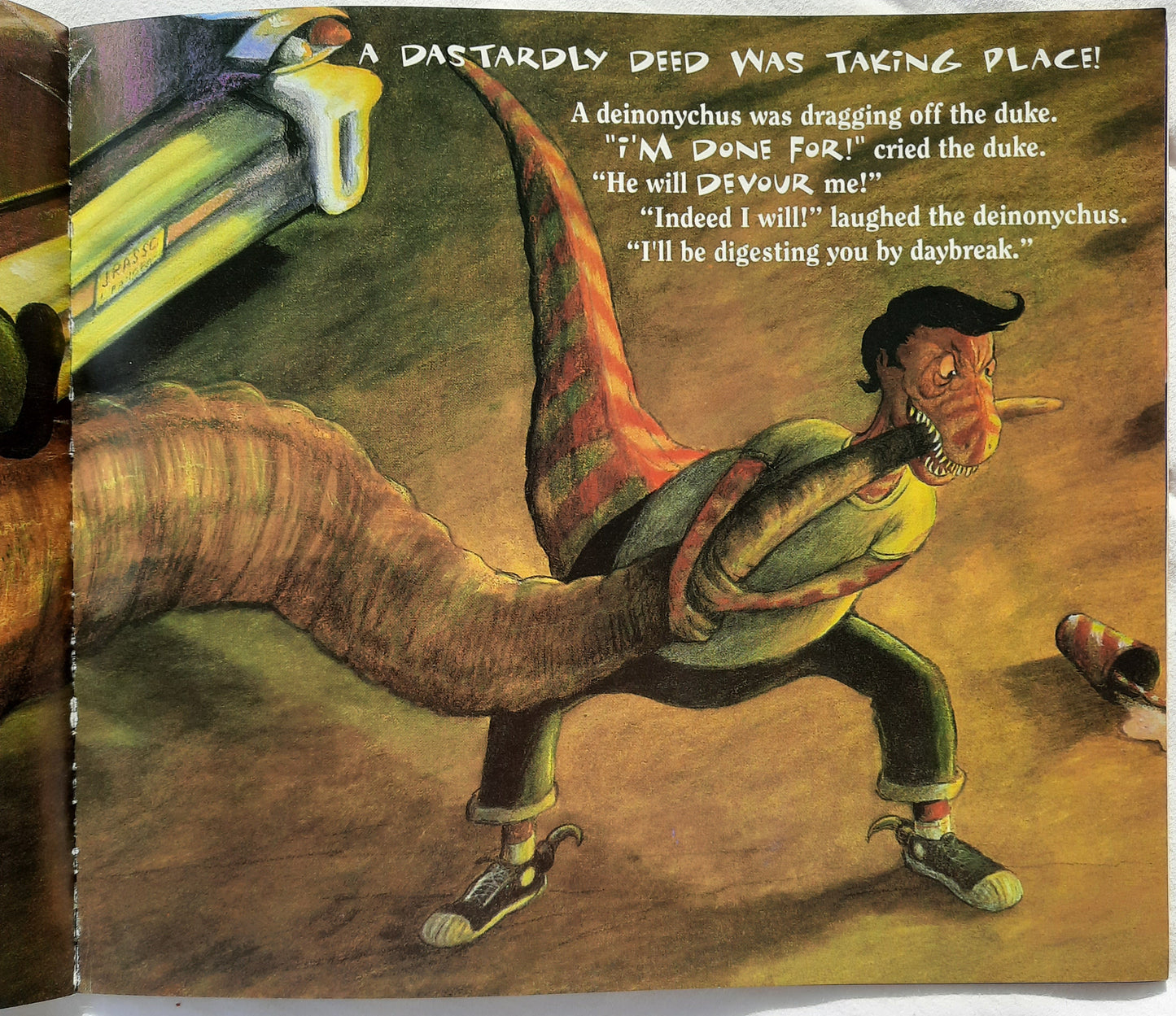 Dinorella: A Prehistoric Fairy Tale by Pamela Edwards; Henry Cole (Good, 1998, Pbk,32 pages, Scholastic)