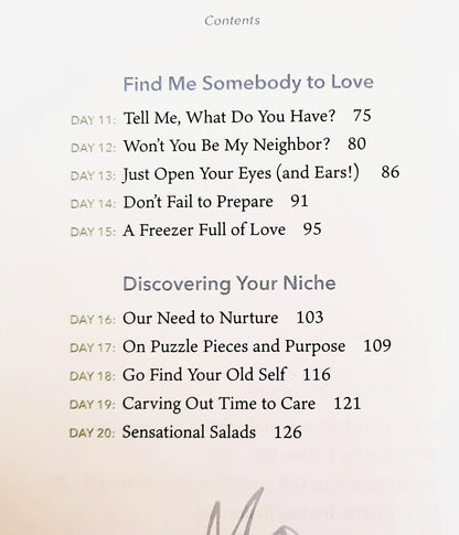 Reach Out, Gather In: 40 Days to Opening Your Heart and Home von Karen Ehman (Neu, 2020, gebunden, 256 Seiten, Bethany House)