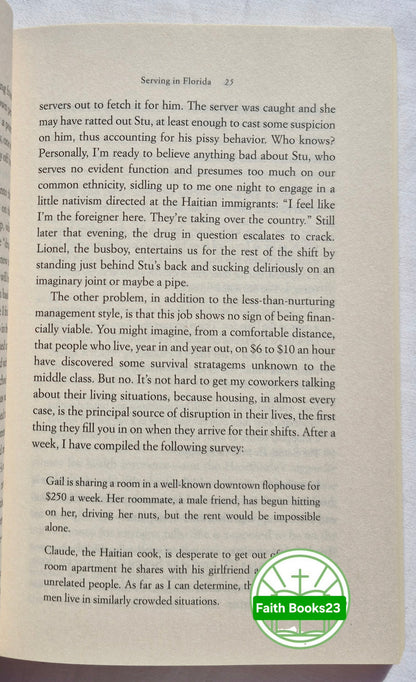 Nickel and Dimed: On (Not) Getting By in America by Barbara Ehrenreich (Very Good, 2011, Pbk, 244 pages, Picador)