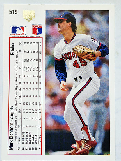 Scott Bailes California Angels Relief Pitcher 1992 Score #331 Baseballkarte (Exzellent)