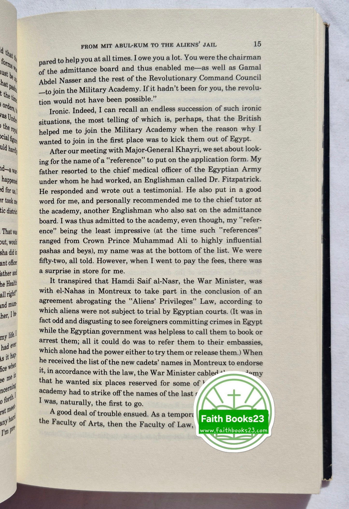 In Search of Identity von Anwar el-Sadat (Gut, 1978, Erstausgabe, Gebunden, 360 Seiten, Harper & Row)