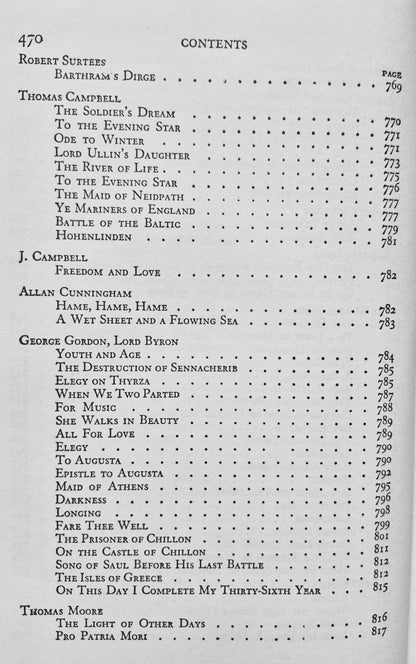 The Harvard Classics: English Poetry Vol. II from Collins to Fitzgerald editor Charles W. Eliot (Gut, 1938, HC, 493 S., PF Collier & Son)