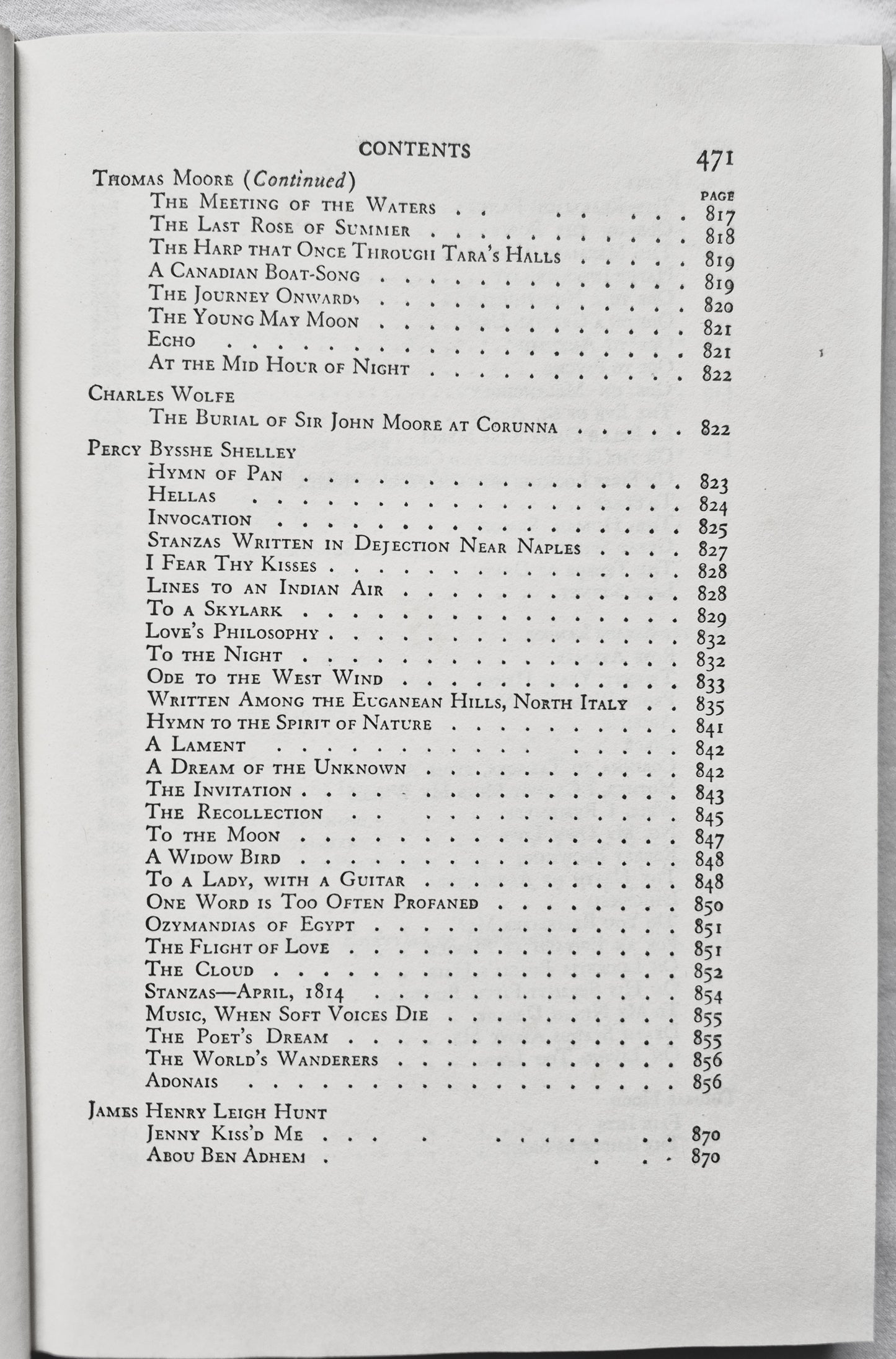 The Harvard Classics: English Poetry Vol. II from Collins to Fitzgerald editor Charles W. Eliot (Gut, 1938, HC, 493 S., PF Collier & Son)