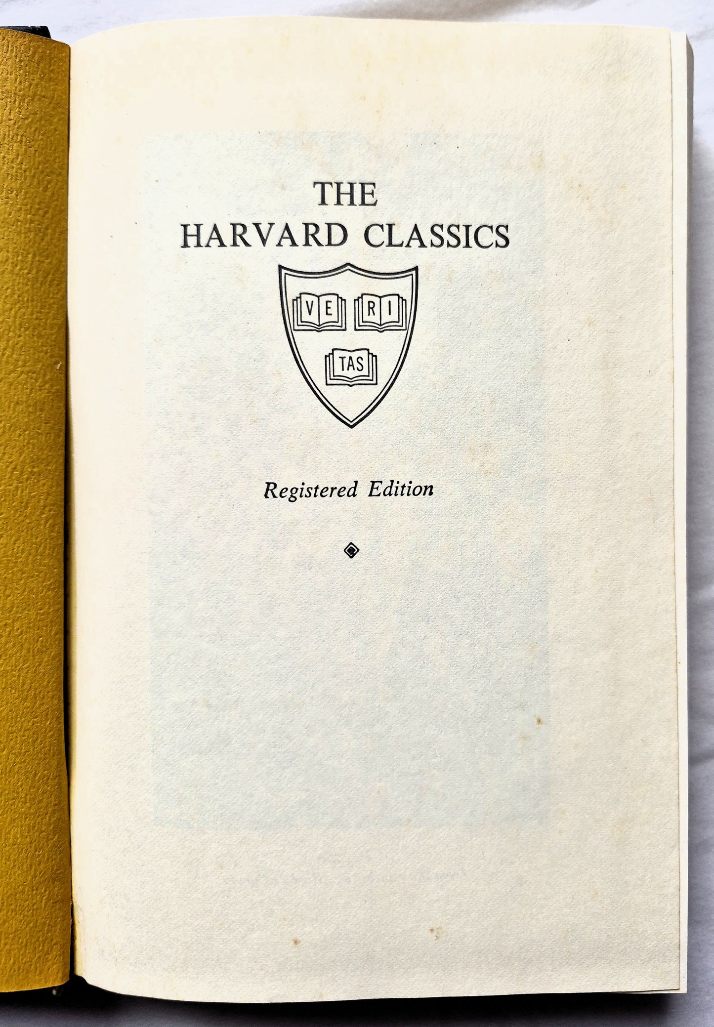 The Harvard Classics: English Poetry Vol. II from Collins to Fitzgerald editor Charles W. Eliot (Gut, 1938, HC, 493 S., PF Collier & Son)