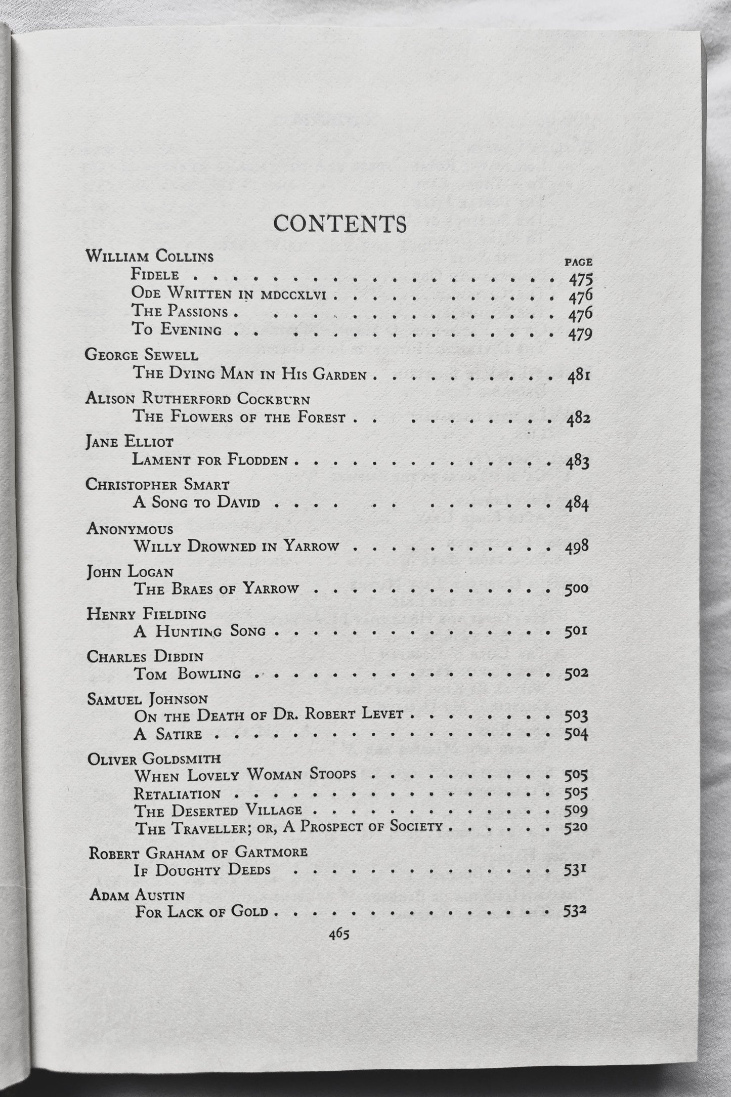 The Harvard Classics: English Poetry Vol. II from Collins to Fitzgerald editor Charles W. Eliot (Gut, 1938, HC, 493 S., PF Collier & Son)