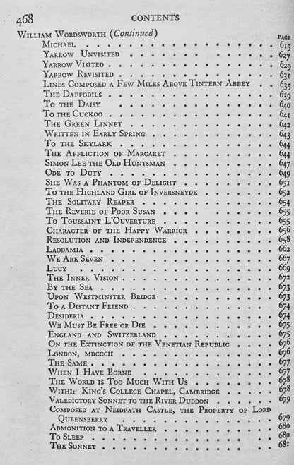 The Harvard Classics: English Poetry Vol. II from Collins to Fitzgerald editor Charles W. Eliot (Gut, 1938, HC, 493 S., PF Collier & Son)