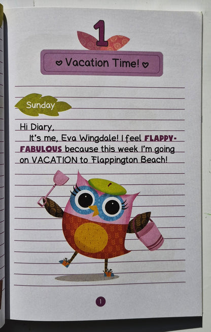 Owl Diaries: Eva at the Beach by Rebecca Elliott (New, 2021, Pbk, 74 pages, Scholastic Branches)