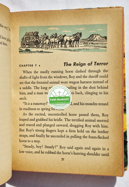 Roy Rogers and the Trail of the Zeros von Packer Elton (Akzeptabel, gebunden, 1954, 282 Seiten, Whitman Publishing)