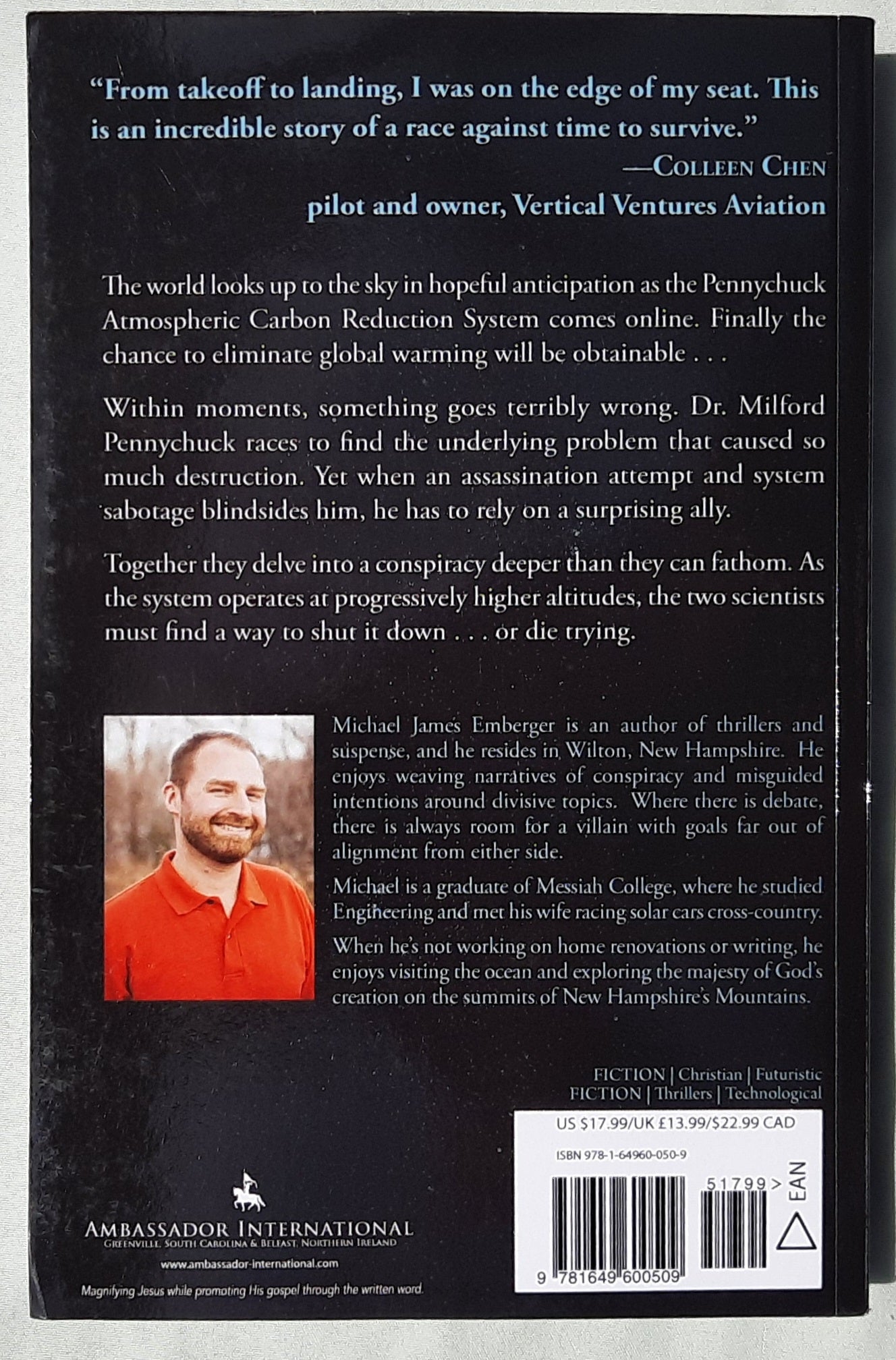 Silent Altitudes by Michael James Emberger (New, 2022, Pbk, 349 pages, Ambassador International)