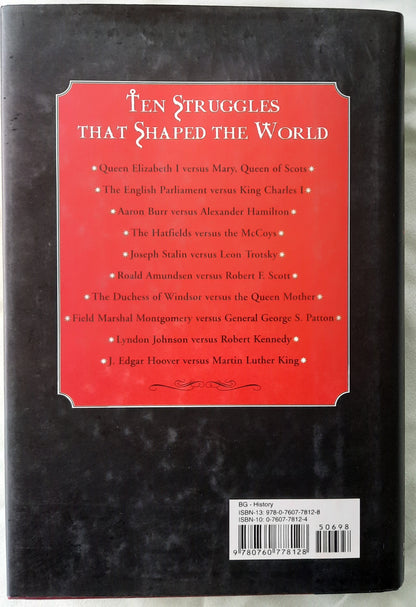 Great Feuds in History: Ten Struggles that Shaped the World by Colin Evans (Very good, 2001, HC, 242 pages, Barnes & Noble)