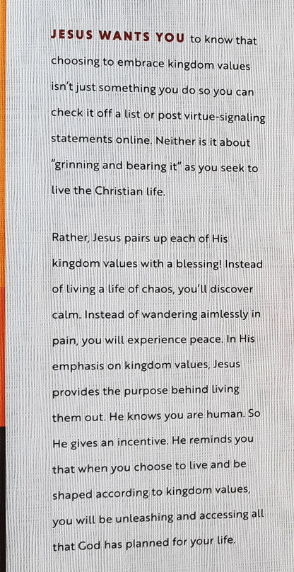 Kingdom Values: Character > Chaos von Tony Evans (Neu, 2022, HC, 202 Seiten, Bethany House)