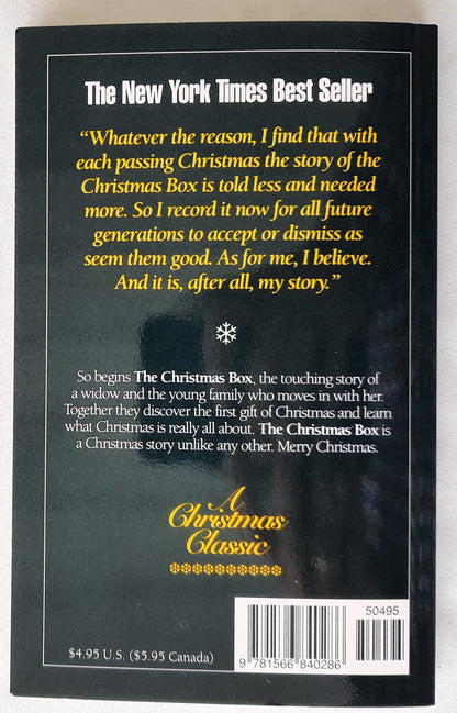 The Christmas Box by Richard Paul Evans (Very good, 1993, 87 pages, Richard Paul Evans Publishing)