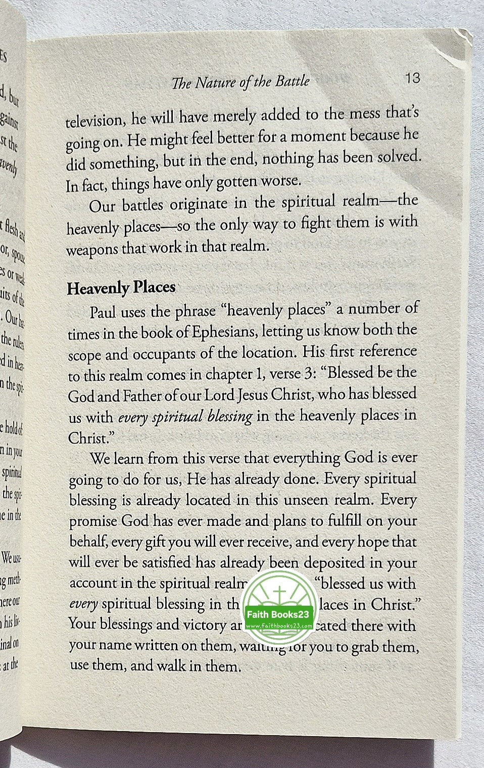 Winning Your Spiritual Battles by Tony Evans (New, 2019, Pbk, 64 pages, Harvest House)