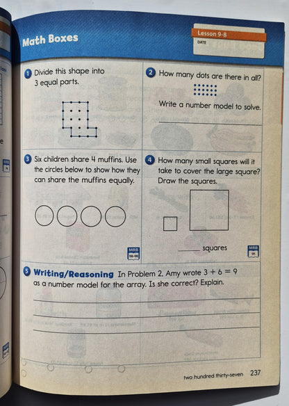 Everyday Mathematics 4 Grade 2 Student Math Journal Band 2 (Akzeptabel, 2014, Pbk, 120 Seiten, McGraw Hill Education)