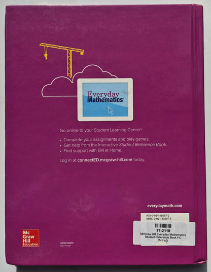 Everyday Mathematics Student Reference Book von McGraw-Hill Education (Sehr gut, 2015, HC, 341 Seiten)