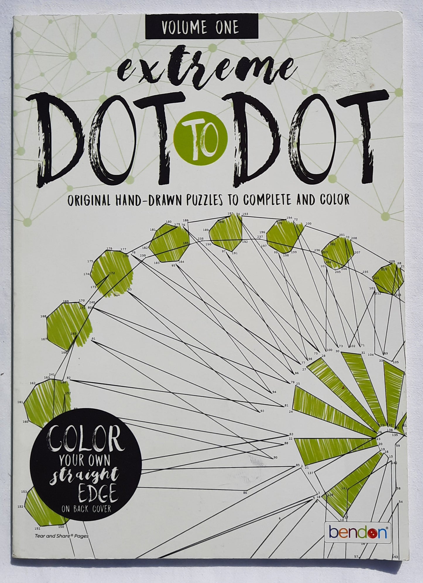 Puzzle Extreme Dot-to-Dot Volume One by Bendon (Very good, 2018, Pbk, Color Book)