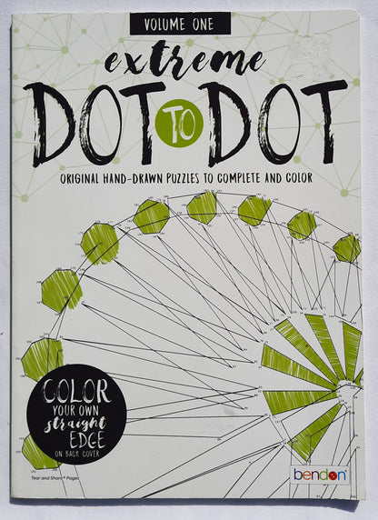 Puzzle Extreme Dot-to-Dot Volume One by Bendon (Very good, 2018, Pbk, Color Book)