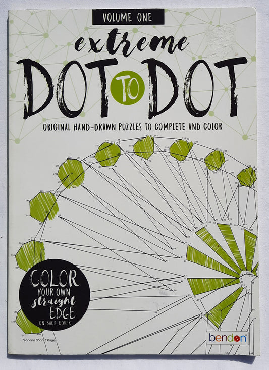 Puzzle Extreme Dot-to-Dot Volume One by Bendon (Very good, 2018, Pbk, Color Book)