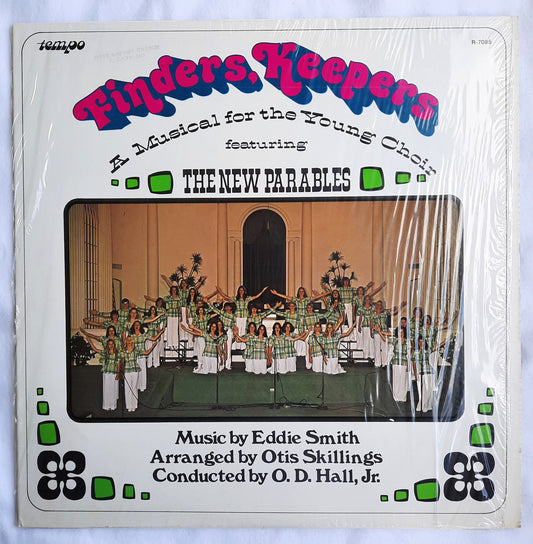 Tempo Singers Finders, Keepers A Musical for the Young Choir Vinyl Record (Very good, 1974, R-7065)