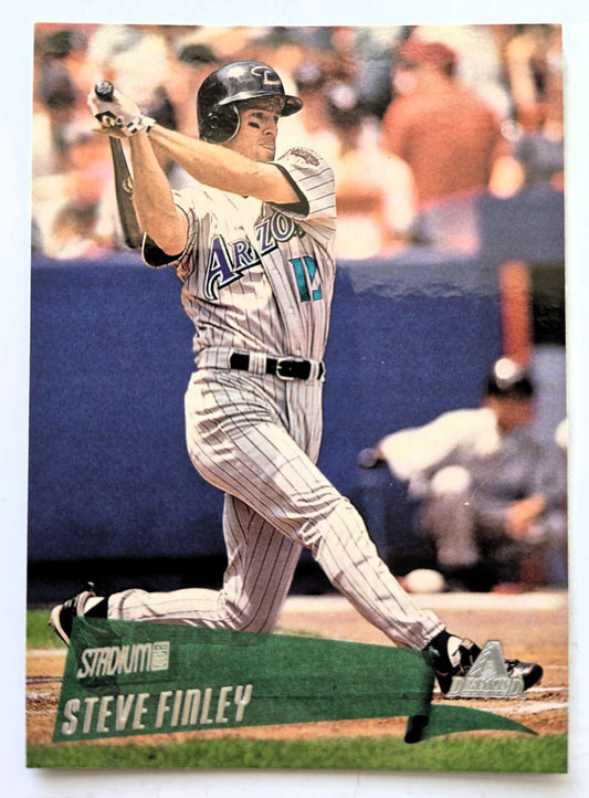 TOPPS 2000 Stadium Club Steve Finley Arizona Diamondbacks #170 Baseballkarte TOPPS
