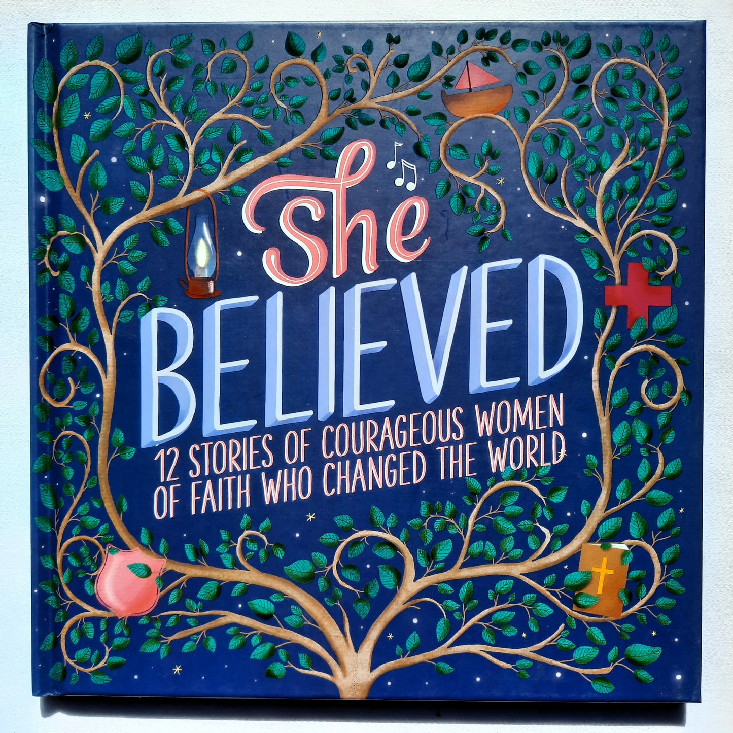 She Believed: 12 Stories of Courageous Women of Faith Who Changed the World by Jean Fischer (New, 2020, HC, 32 pages, Shiloh Kidz)