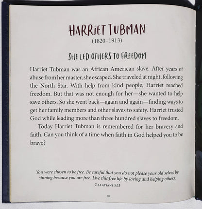 She Believed: 12 Stories of Courageous Women of Faith Who Changed the World by Jean Fischer (New, 2020, HC, 32 pages, Shiloh Kidz)