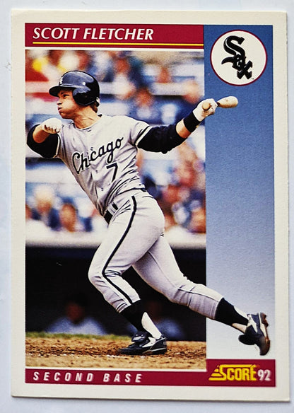Scott Bailes California Angels Relief Pitcher 1992 Score #331 Baseballkarte (Exzellent)