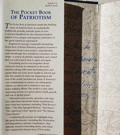 The Pocket Book of Patriotism by Jonathan Foreman (Good, 2005, HC, 96 pgs, Sterling Publishing)