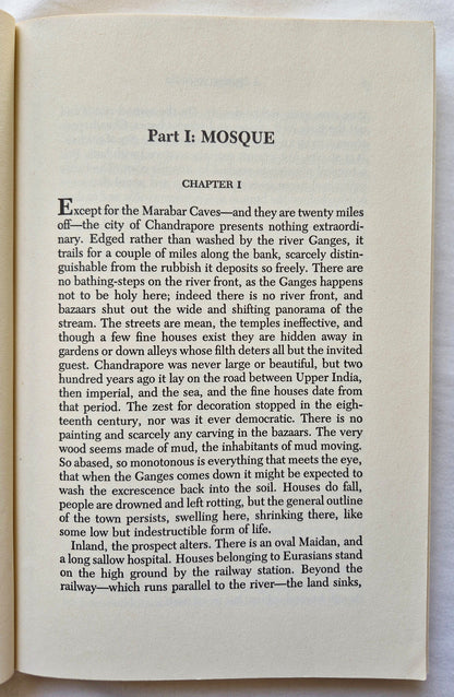 A Passage to India von E.M. Forster (Sehr gut, 1984, TB, 316 Seiten, Harvest/HBJ Book)