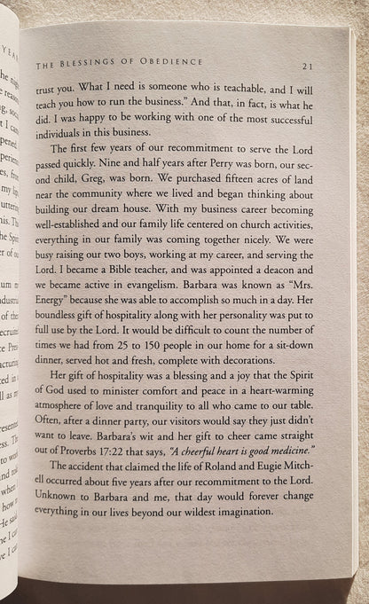 The Blessings of Obedience by Bob Fraley (Very good, 2010, Pbk, 195 pages, Christian Life Outreach)