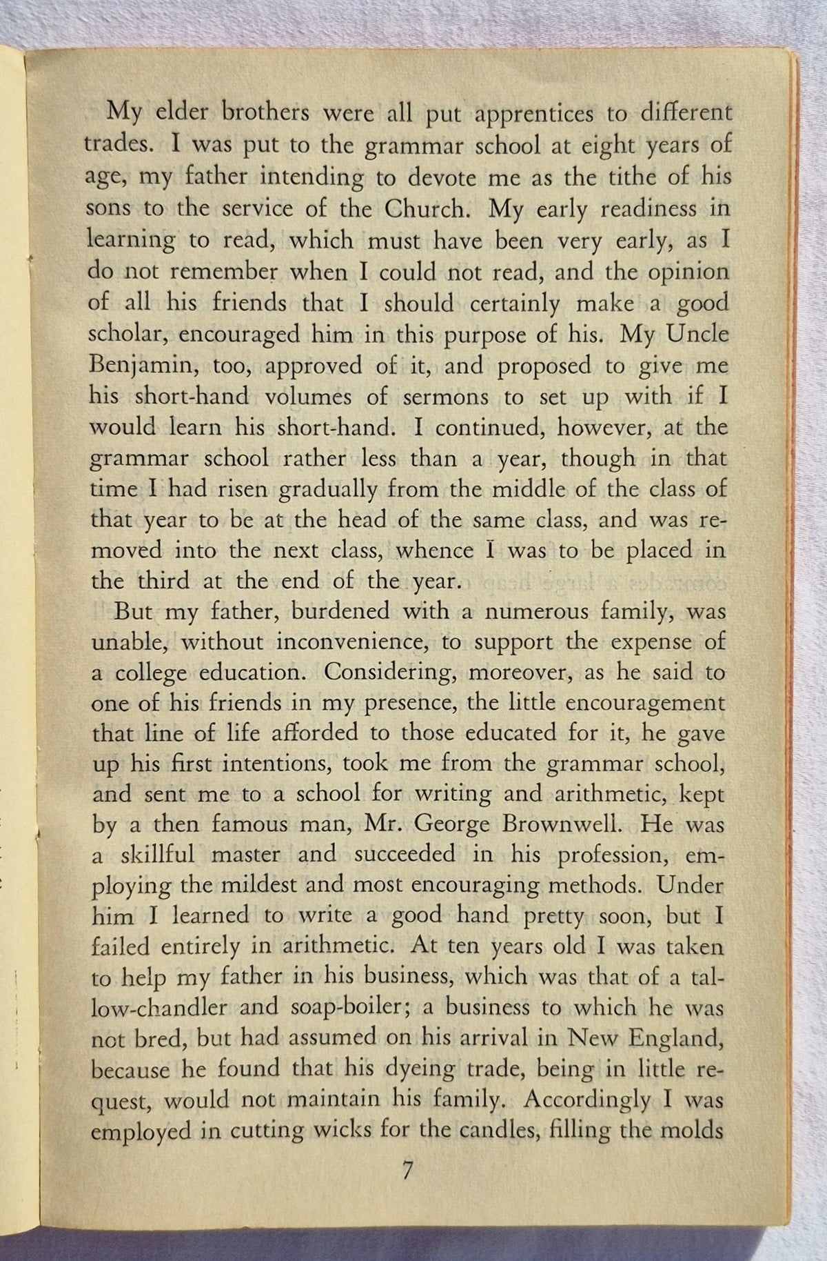 The Autobiography of Benjamin Franklin by Benjamin Franklin (Good, 1941, Pbk, 280 pgs, Pocket Books)