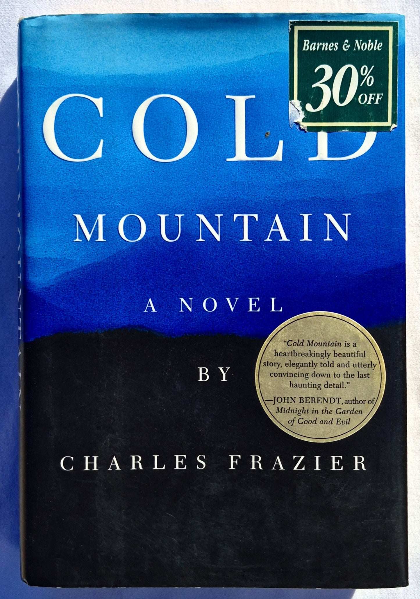 Cold Mountain von Charles Frazier (Sehr gut, 1997, gebunden, 358 Seiten, Atlanta Monthly Press)