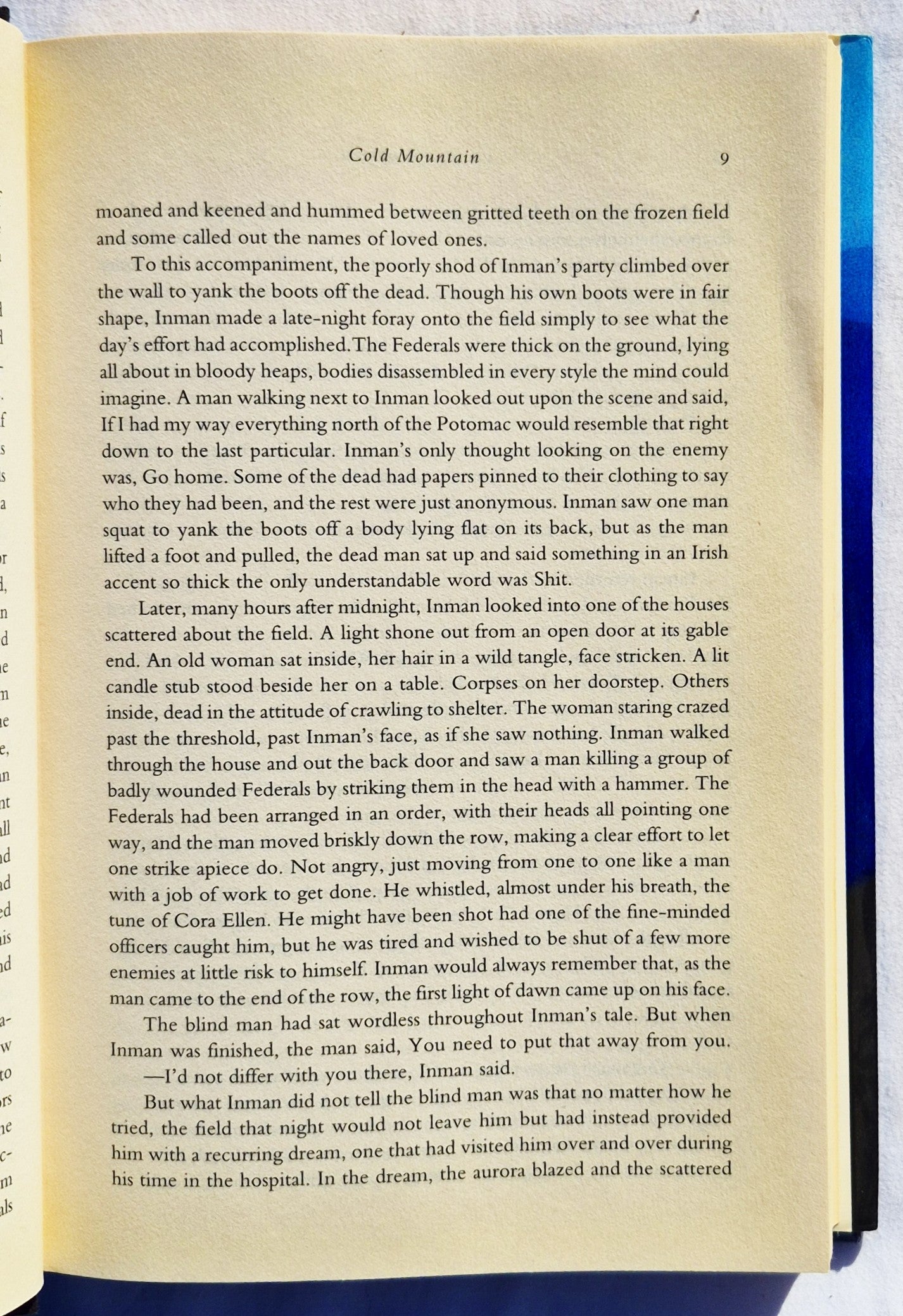 Cold Mountain von Charles Frazier (Sehr gut, 1997, gebunden, 358 Seiten, Atlanta Monthly Press)