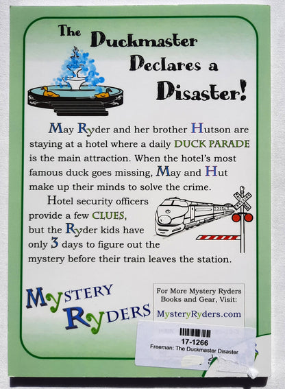 Mystery Ryders #3: The Duckmaster Disaster von Criswell & Carli Freeman (Neu, 2018, Taschenbuch, 124 Seiten, A. Small Publishing Co.)