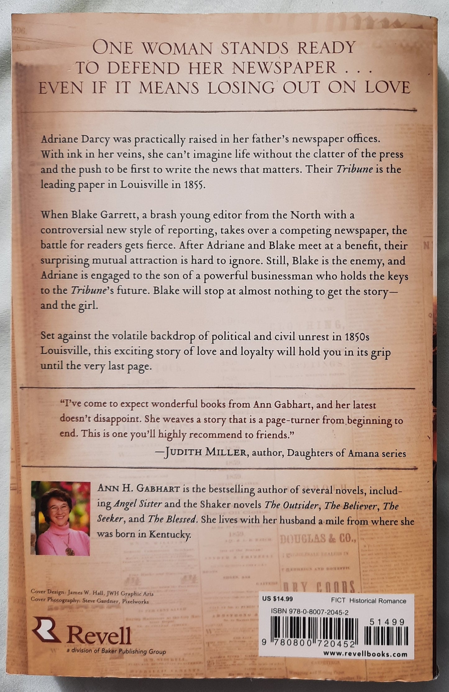 Words Spoken True by Ann H. Gabhart (Very good, 2012, Pbk, 356 pages, Revell)