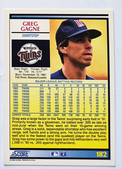 Scott Bailes California Angels Relief Pitcher 1992 Score #331 Baseballkarte (Exzellent)