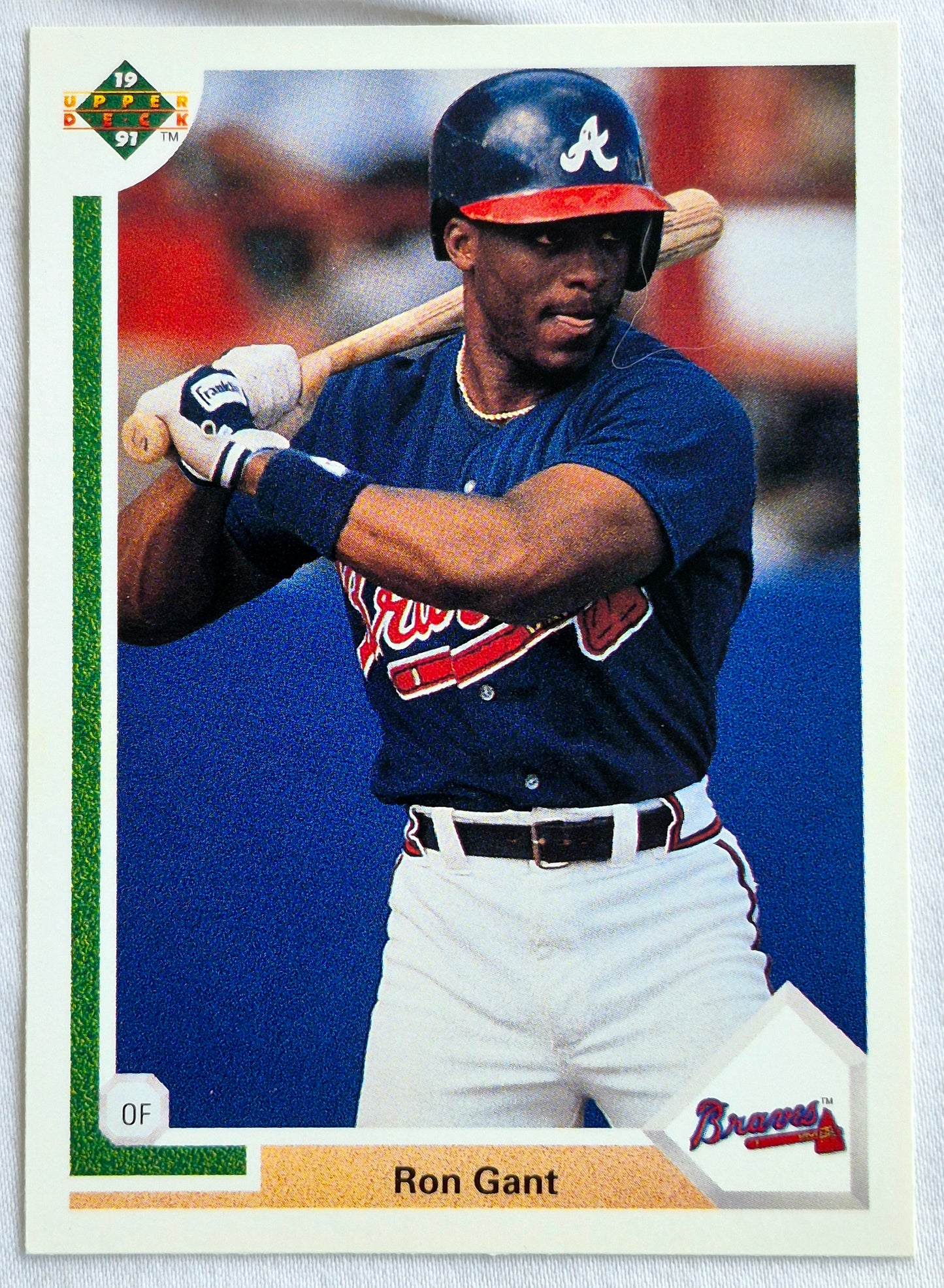 Gant Ron Atlanta Braves Outfield #361 Upper Deck 1991 Baseball Card