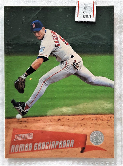 2000 Stadium Club Nomar Garciaparra Boston Red Sox #1 Baseball Card TOPPS