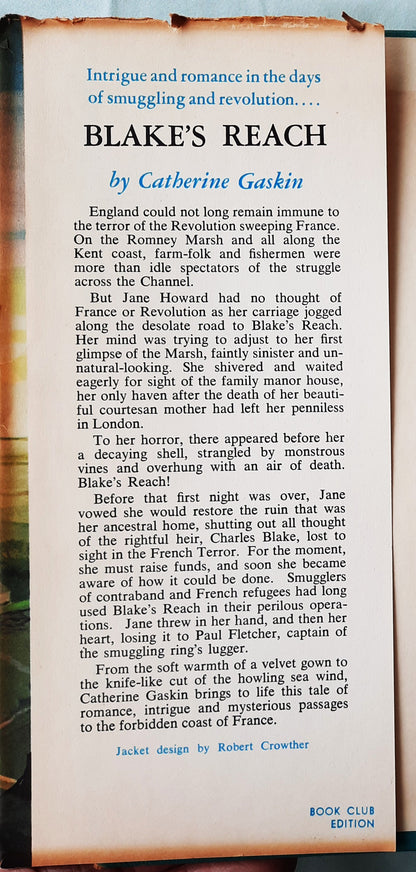 Blake's Reach von Catherine Gaskin (Gut, 1958, gebundene Ausgabe, 315 Seiten, J.B. Lippincott Company)