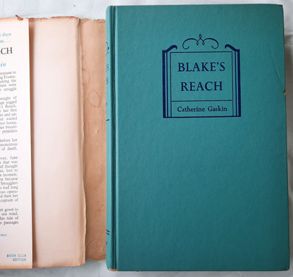 Blake's Reach by Catherine Gaskin (Good, 1958, HC, 315 pages, J.B. Lippincott Company)